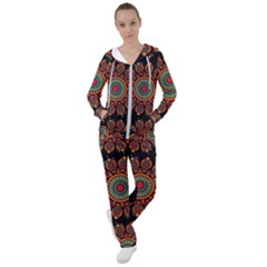 Colored Mandala Dark 2 Women s Tracksuit by byali