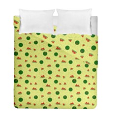 Watermelon Duvet Cover Double Side (full/ Double Size) by UniqueThings