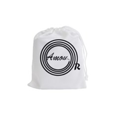 Amour Drawstring Pouch (medium) by WELCOMEshop