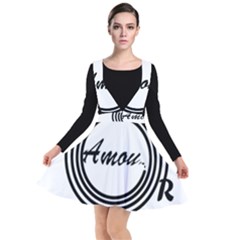 Amour Plunge Pinafore Dress by WELCOMEshop