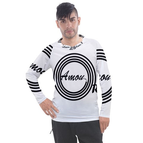 Amour Men s Pique Long Sleeve Tee by WELCOMEshop