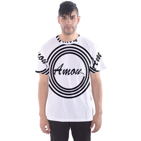 Amour Men s Sport Mesh Tee by WELCOMEshop