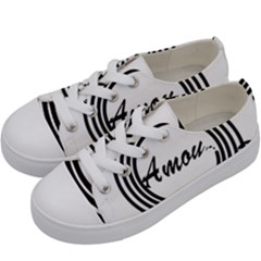 Amour Kids  Low Top Canvas Sneakers by WELCOMEshop