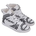 AMOUR Women s Hi-Top Skate Sneakers View3