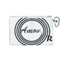 AMOUR Canvas Cosmetic Bag (Medium) View2