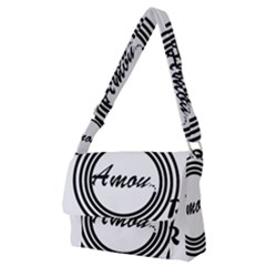 Amour Full Print Messenger Bag (m) by WELCOMEshop