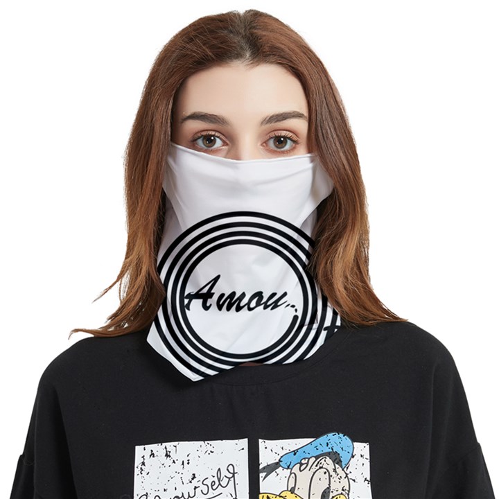 AMOUR Face Covering Bandana (Two Sides)