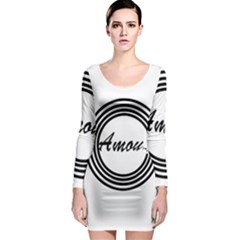 Amour Long Sleeve Bodycon Dress