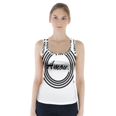 Amour Racer Back Sports Top by WELCOMEshop