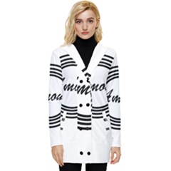 Amour Button Up Hooded Coat 