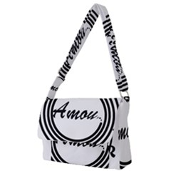 Amour Full Print Messenger Bag (s) by WELCOMEshop