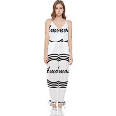 Amour Sleeveless Tie Ankle Jumpsuit