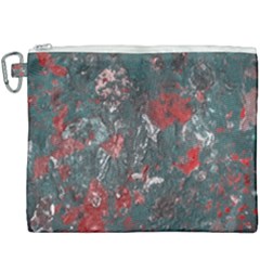 Multicolored Surface Texture Print Canvas Cosmetic Bag (xxxl) by dflcprintsclothing