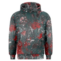 Multicolored Surface Texture Print Men s Overhead Hoodie by dflcprintsclothing