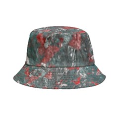 Multicolored Surface Texture Print Inside Out Bucket Hat by dflcprintsclothing