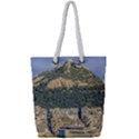 Atenas Aerial View Cityscape Photo Full Print Rope Handle Tote (Small) View1