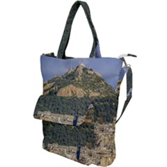 Atenas Aerial View Cityscape Photo Shoulder Tote Bag by dflcprintsclothing