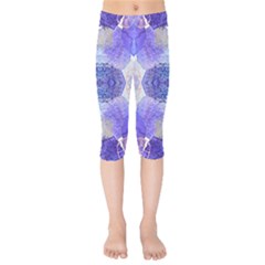 Underwater Vibes Kids  Capri Leggings  by gloriasanchez