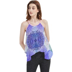 Underwater Vibes Flowy Camisole Tank Top