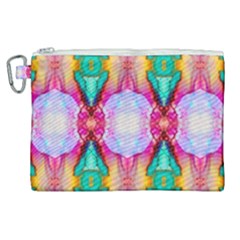 Colorful Abstract Painting E Canvas Cosmetic Bag (xl) by gloriasanchez