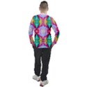 Colorful Abstract Painting E Men s Pique Long Sleeve Tee View2