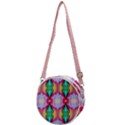 Colorful Abstract Painting E Crossbody Circle Bag View1