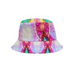 Colorful Abstract Painting E Inside Out Bucket Hat (kids)