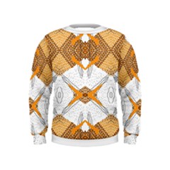 Abstract African Pattern Kids  Sweatshirt