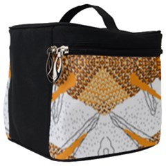 Abstract African Pattern Make Up Travel Bag (big)