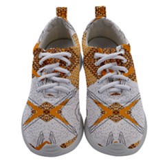 Abstract African Pattern Athletic Shoes