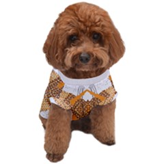 Abstract African Pattern Dog T-shirt by gloriasanchez