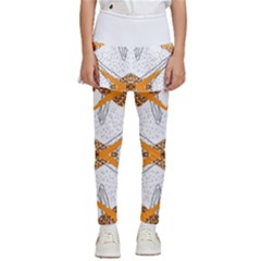 Abstract African Pattern Kids  Skirted Pants