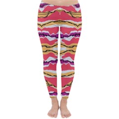 Earth Boho Print Classic Winter Leggings