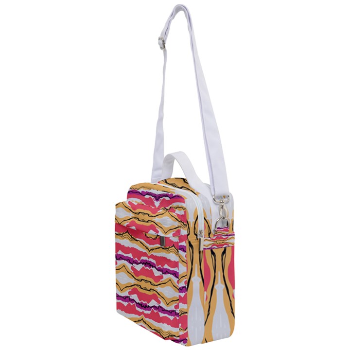 Earth Boho Print Crossbody Day Bag