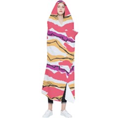 Earth Boho Print Wearable Blanket