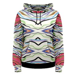 Bohemian Colorful Pattern B Women s Pullover Hoodie