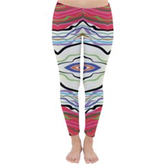 Bohemian Colorful Pattern B Classic Winter Leggings