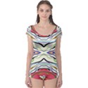 Bohemian Colorful Pattern B Boyleg Leotard  View1