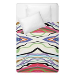 Bohemian Colorful Pattern B Duvet Cover Double Side (single Size) by gloriasanchez