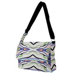 Bohemian Colorful Pattern B Full Print Messenger Bag (s) by gloriasanchez