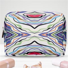 Bohemian Colorful Pattern B Make Up Pouch (medium)