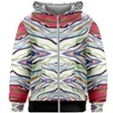 Bohemian Colorful Pattern B Kids  Zipper Hoodie Without Drawstring View1