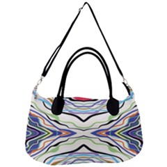 Bohemian Colorful Pattern B Removal Strap Handbag