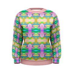 Colorful Neon Pattern  Women s Sweatshirt