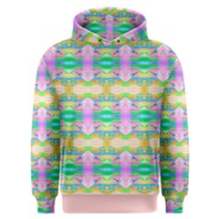 Colorful Neon Pattern  Men s Overhead Hoodie