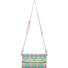 Colorful Neon Pattern  Mini Crossbody Handbag by gloriasanchez