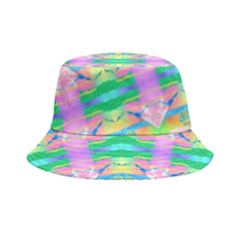 Colorful Neon Pattern  Bucket Hat