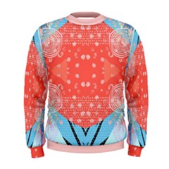 Chic Boho Print E Men s Sweatshirt