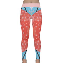 Chic Boho Print E Classic Yoga Leggings by gloriasanchez