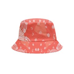 Chic Boho Print E Inside Out Bucket Hat (kids)